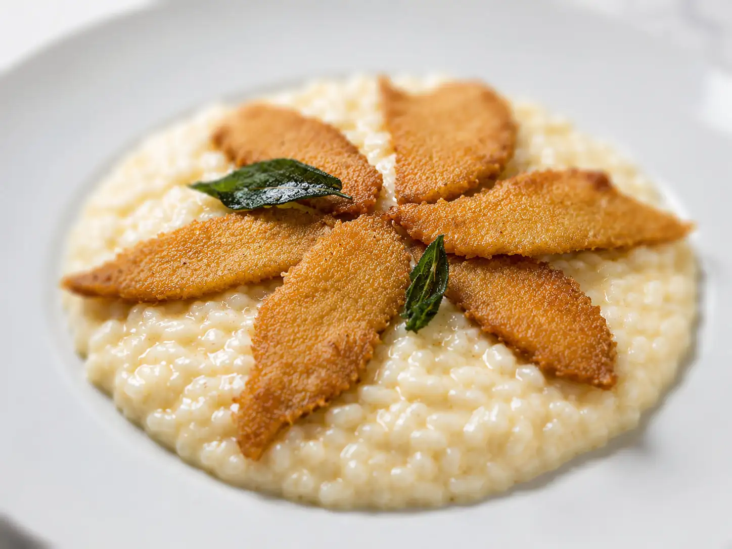 Risotto al pesce persico del lago, piatto signature del Boogie Bistrot